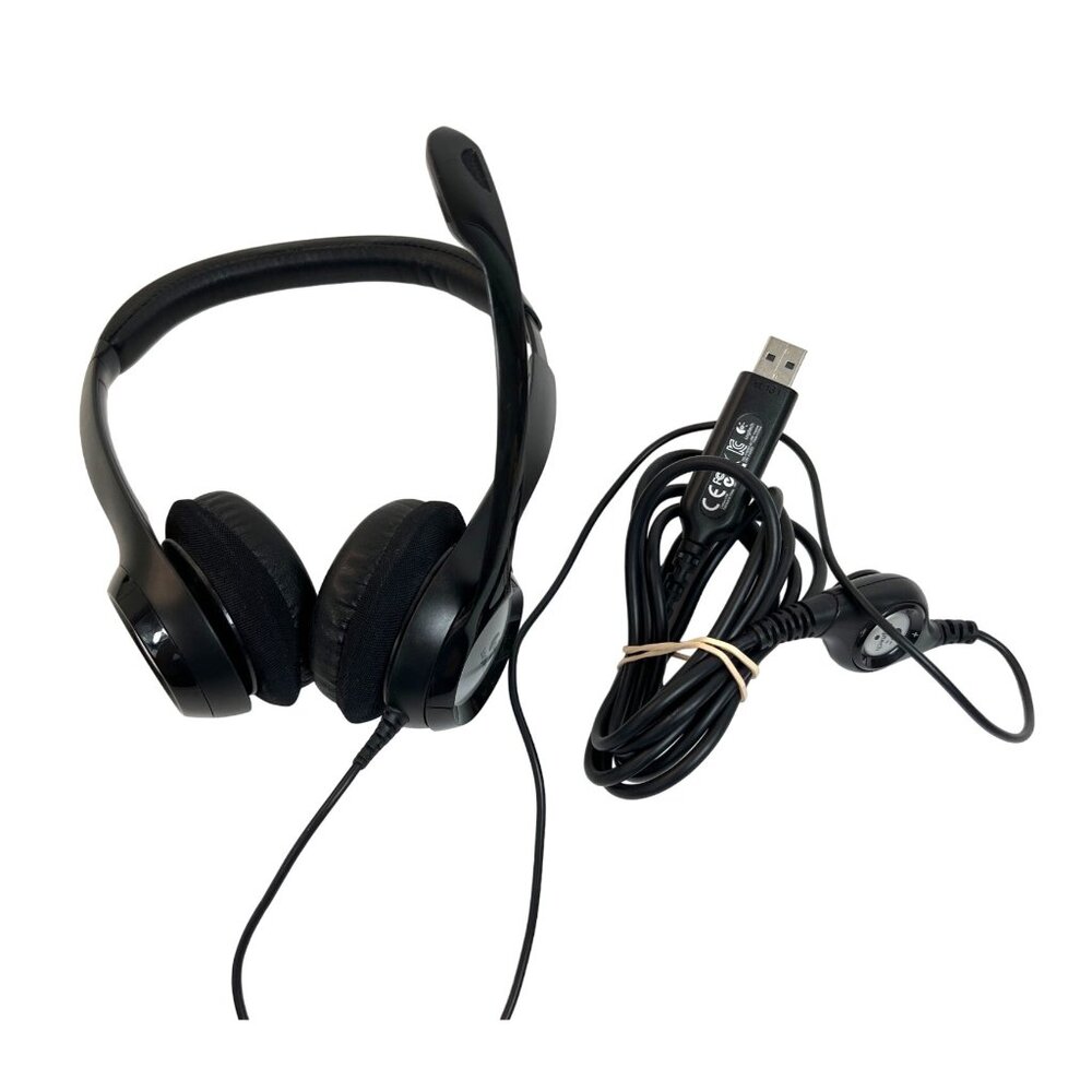Logitech H540 USB Computer Headset with Microphone 8n